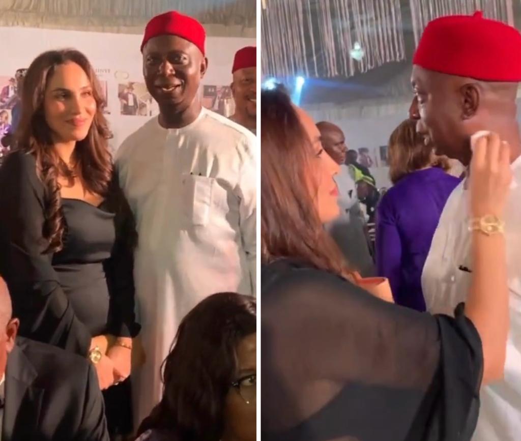 Senator Ned Nwoko And His Fourth Wife Laila Step Out For An Event Video