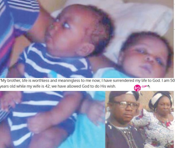 Couple Lose 5month Old Twins, After 17 Years Of Childlessness tsbnews.com1
