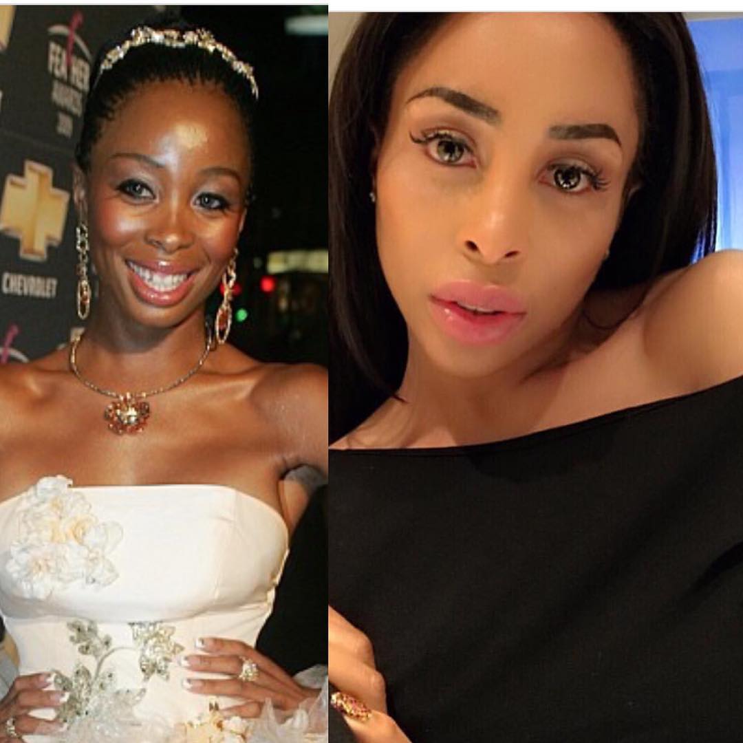 I Didnt Bleach My Skin I Only Lightened It South African Actress Khanyi Mbau 