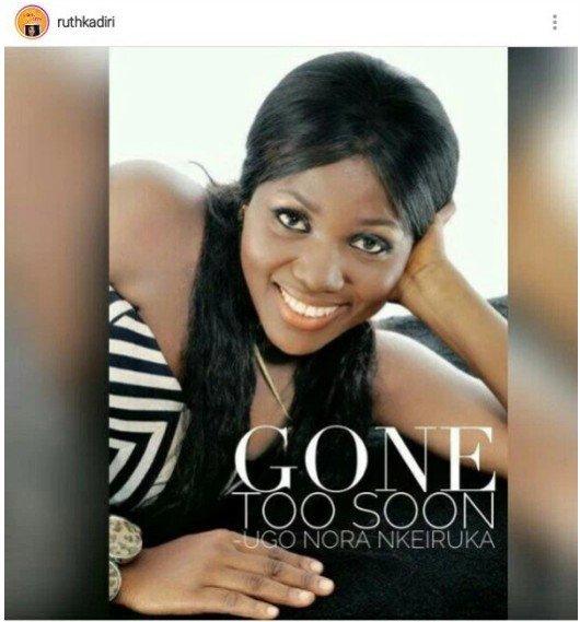 Actress Nora Nkiruks UgoIs Dead