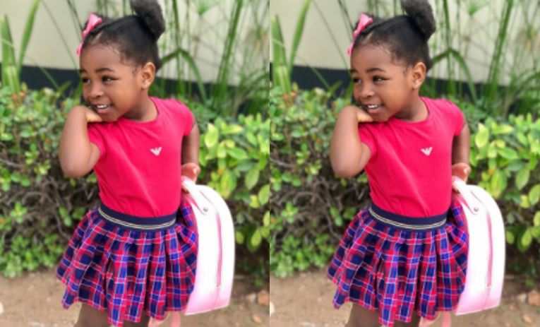 Davido Gushes Over First Daughter, Imade