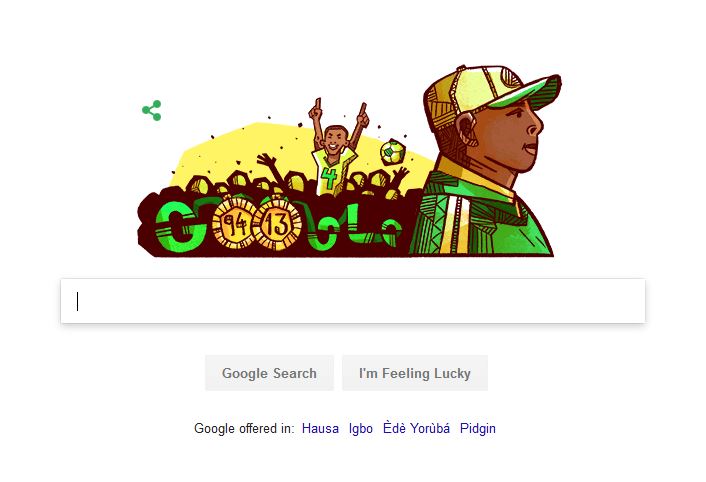 Google Celebrates Stephen Keshi