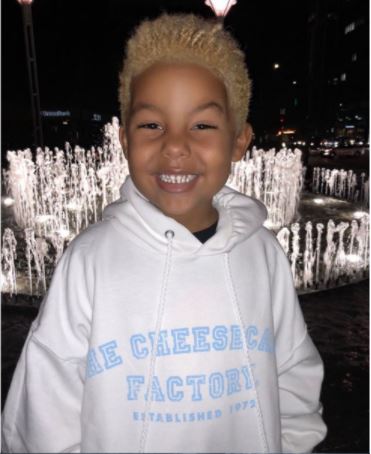 Amber Rose & Son Sebastine