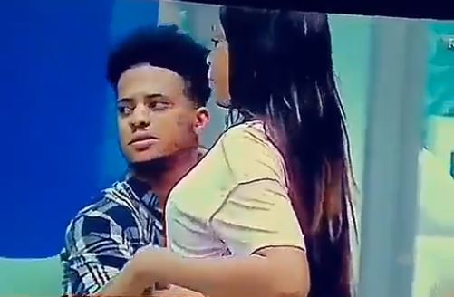 #BBNaija3's-Rico-Petrified-As-Tries-To-Kiss-Him2-TrendysturvsBlog