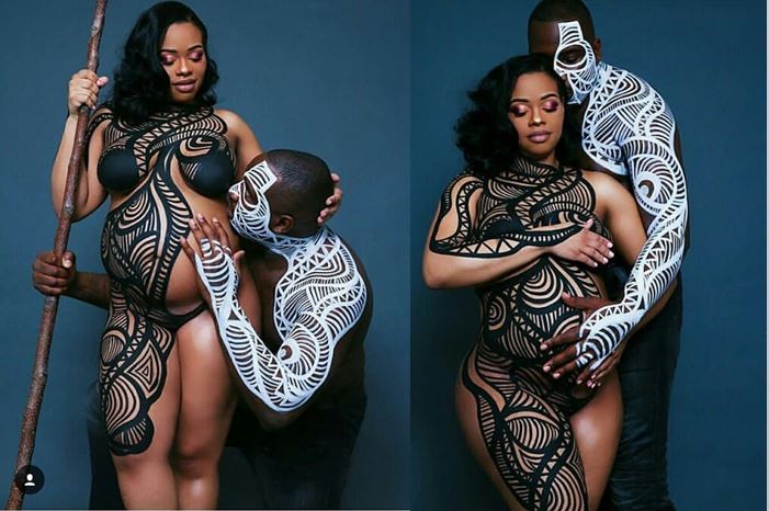 BodyPaint Maternity Photoshoot-tsb.com.ng