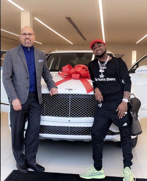 Davido's 2018 Bentley Bentayga