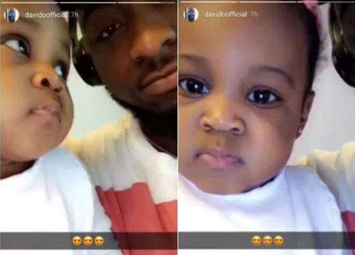 Davido_Shares_Photo_With_2nd_Daughter_TrendysturvsBlog