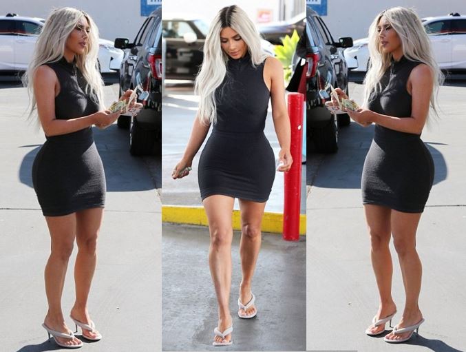 Kim Kardashian Sizzles In LBD-5-tsb.com.ng