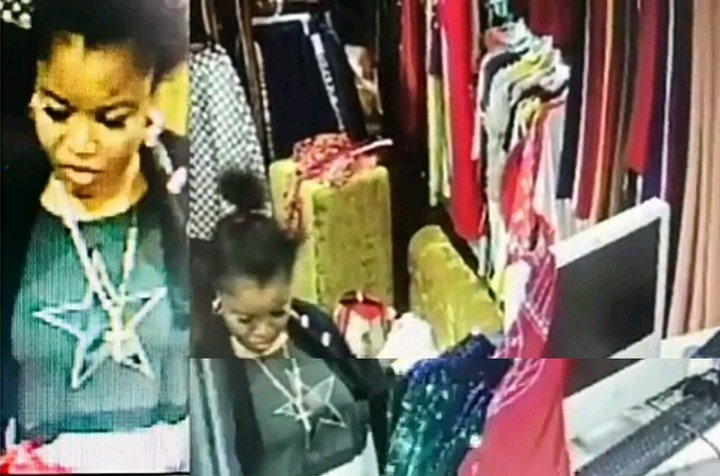 CCTV-captures-woman-stole-250k-lekki-boutique-tsb.com.ng