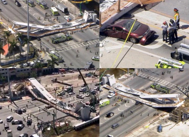 Pedestrian-Bridge-Collapses-In-Florida-tsb.com.ng