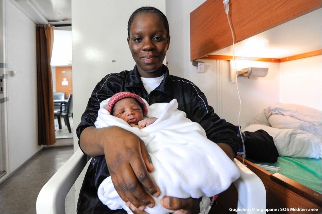Woman-Delivers-Aboard-Migrant-Rescue-Ship-tsb.com.ng