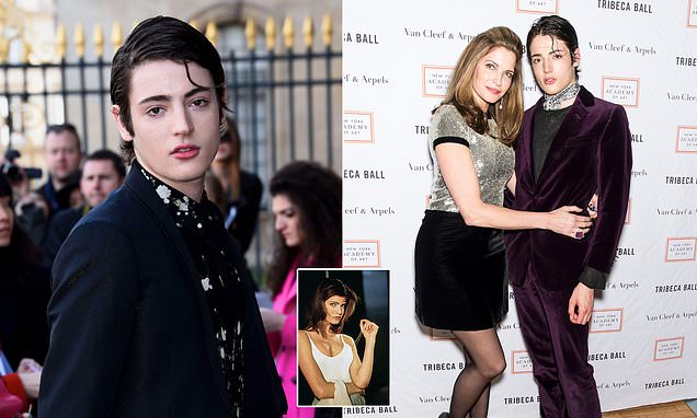 Supermodel Stephanie Seymour's socialite son Harry Brant dies at age 24 ...