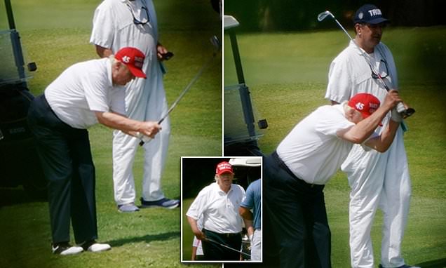 Donald Trump Buries Ex Wife On Golf Course