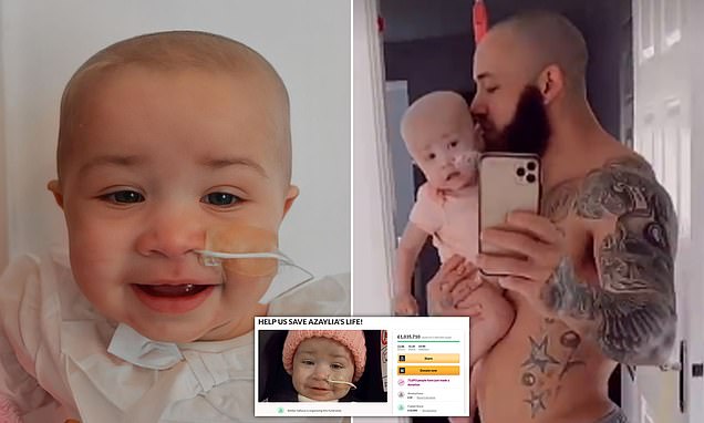 Reality Tv Star Ashley Cain Surpasses His Fundraising Goal Of £1million For His Daughter Azaylia 