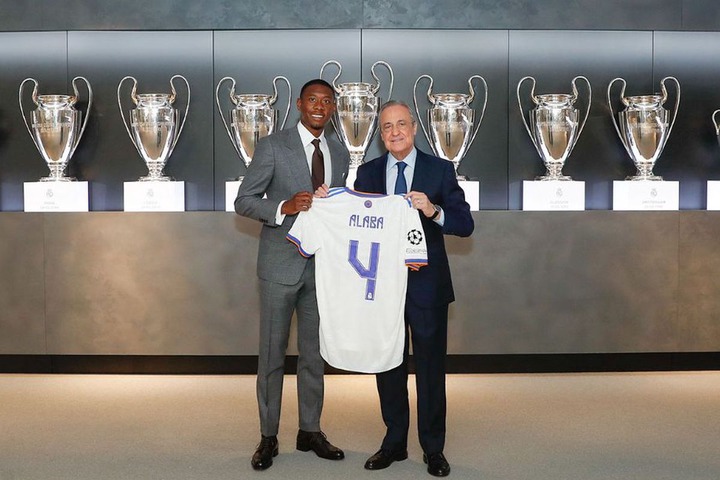 David Alaba Unveiled At Real Madrid 3