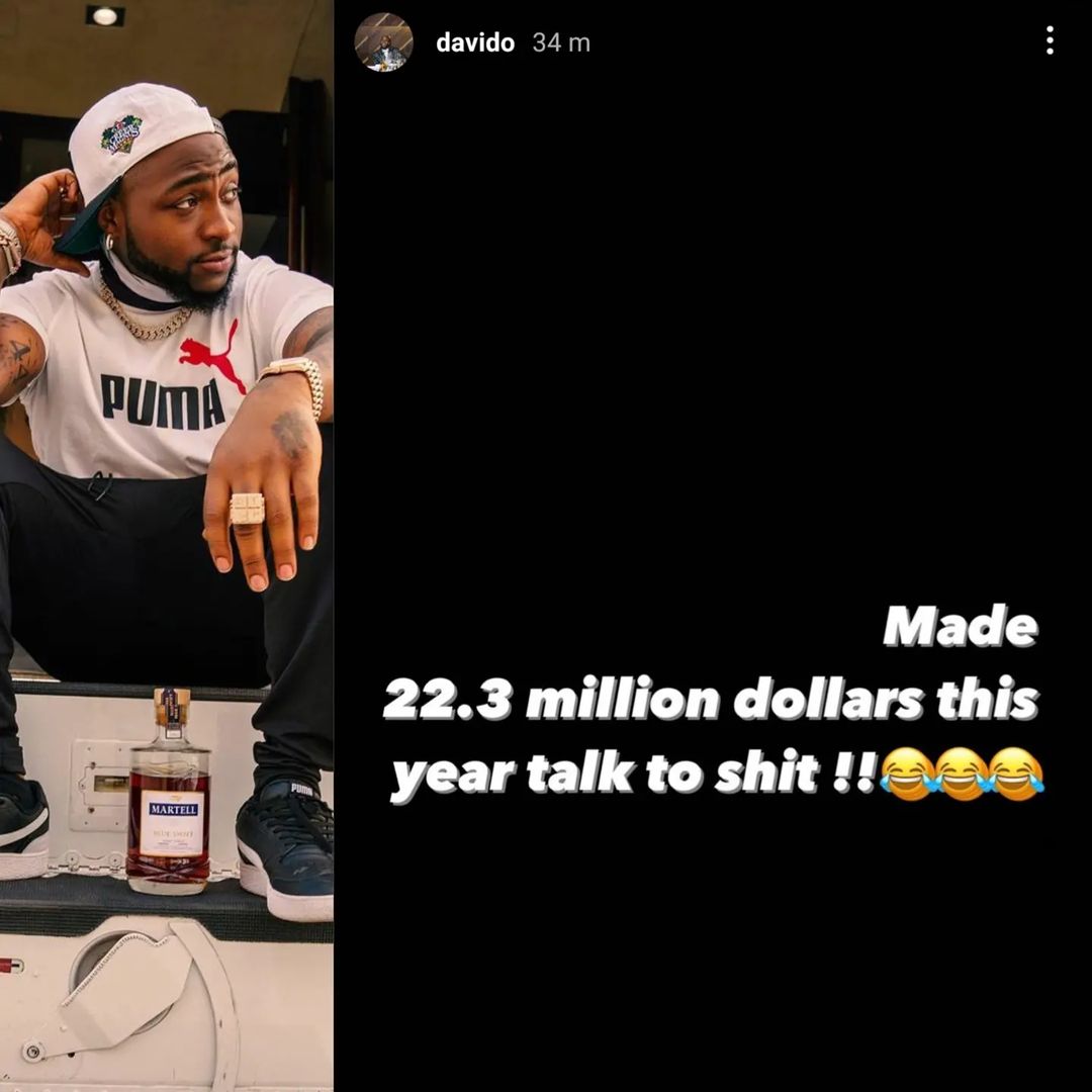 See The Shocking Amount Davido Made In 2021 | tsbnews.com