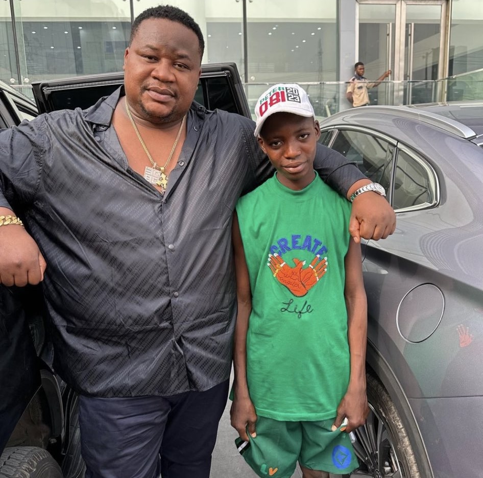 Cubana Chief Priest offers scholarship to boy who stood in front of Obi’s convoy
