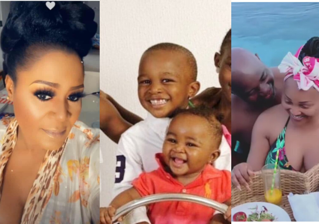 Funsho Adeoti breaks silence as husband, Kazim Adeoti vacations with Mercy Aigbe in Maldives