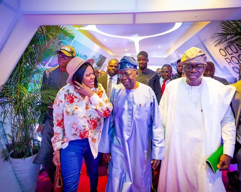 'Jagaban is coming' - Toyin Abraham ecstatic as she meets Tinubu for the first time