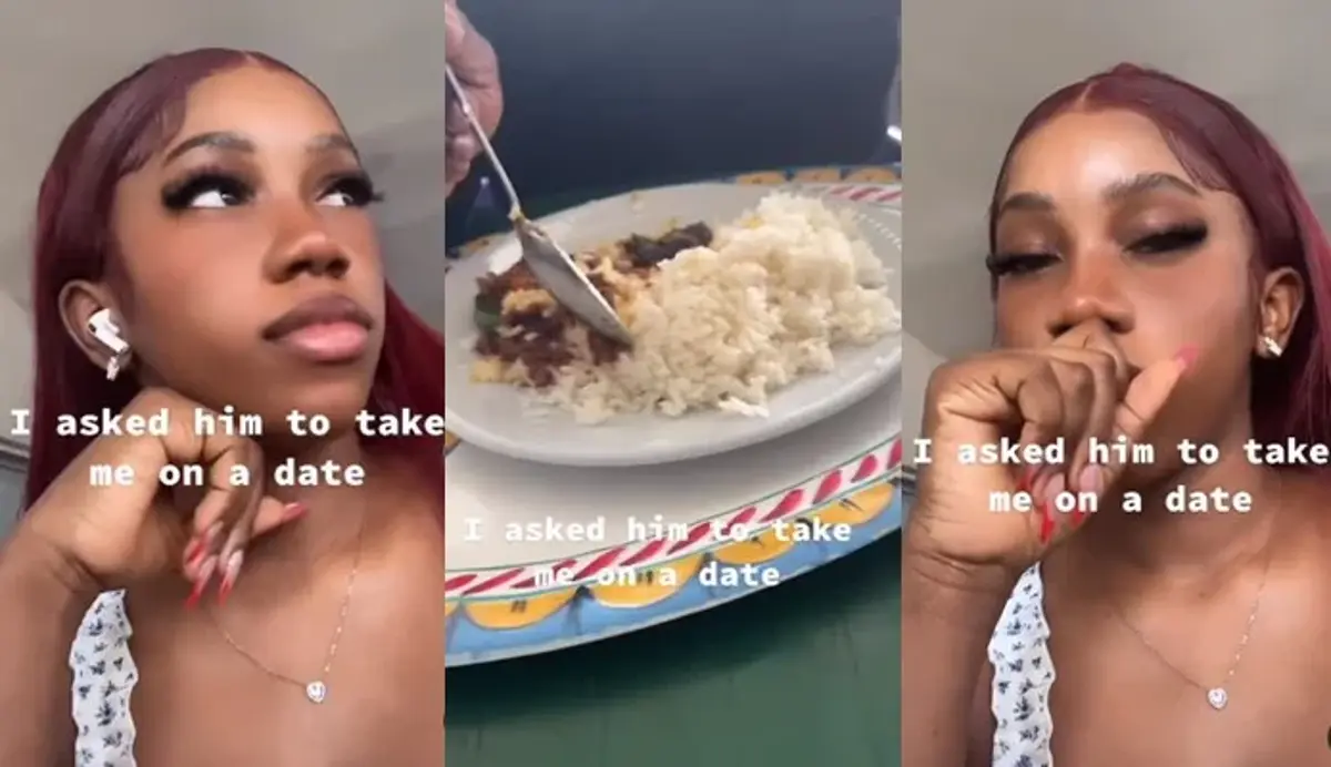 Lady disappointed after man took her to local restaurant for their date