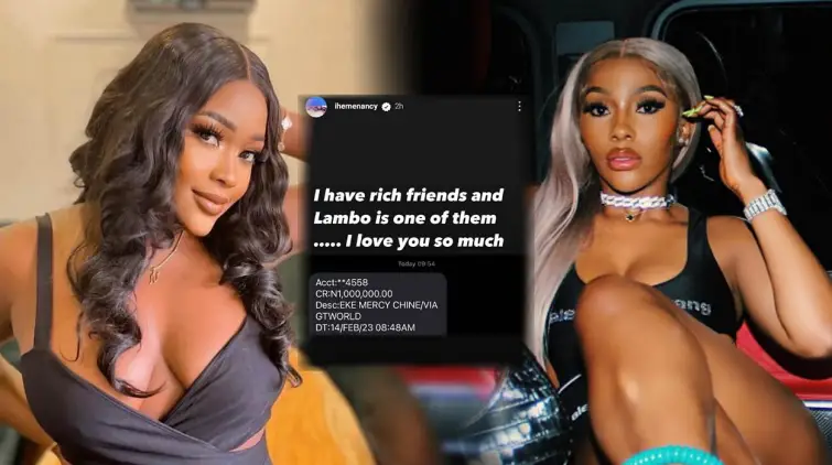 Mercy Eke Sends Actress Iheme Nancy N1m on Valentine’s Day