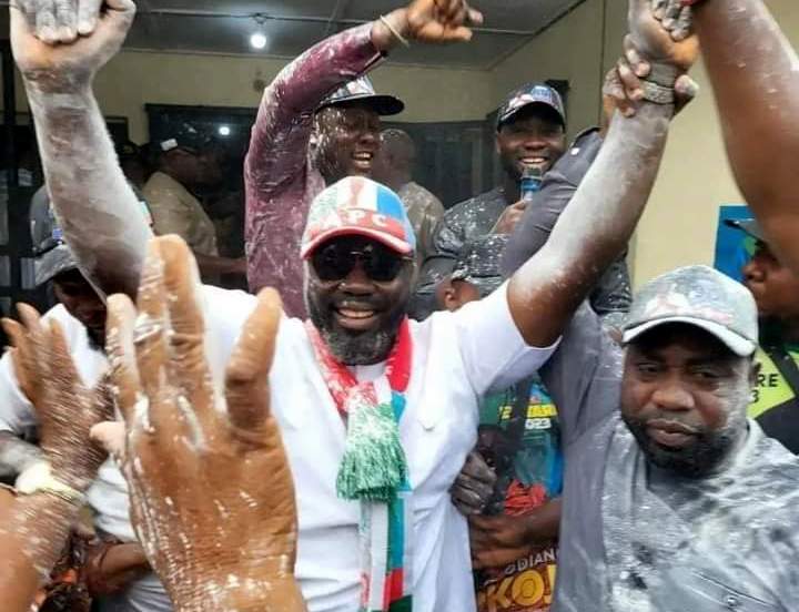 Mercy Johnson’s husband, Okojie wins Reps seat in Edo State