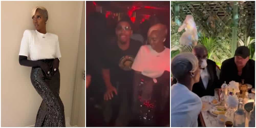 Video of Tiwa Savage and Jamie Foxx dancing surfaces online, netizens call on Omah Lay