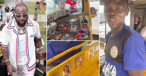 Why Davido blessed Keke Rider with One Million Naira