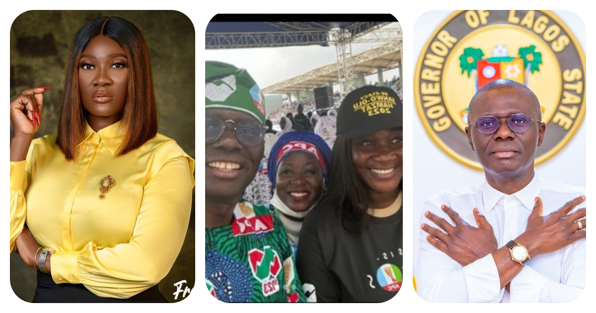 Angry fans rain curses on Mercy Johnson for endorsing Governor Sanwo-Olu