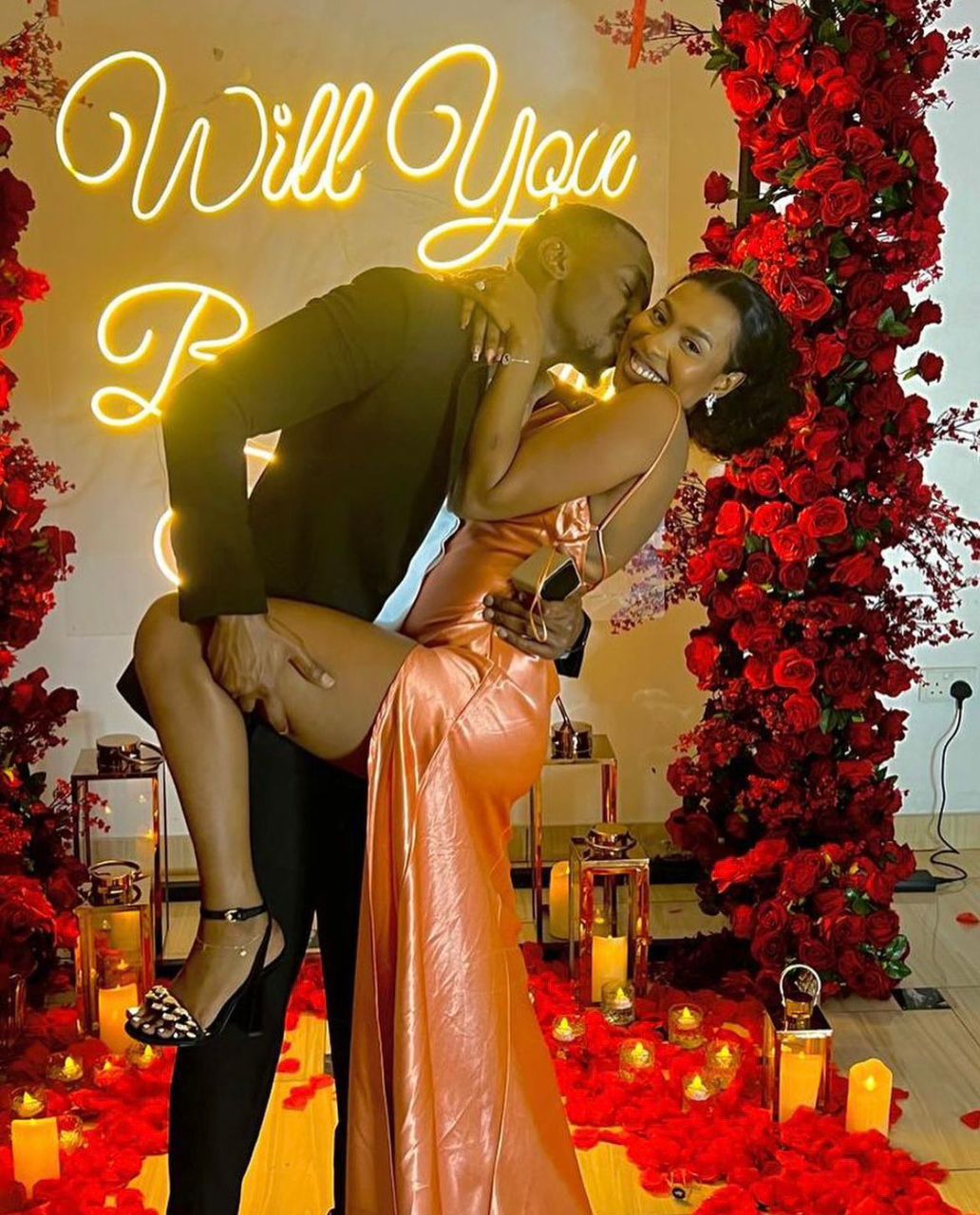 BBNaija former housemates, Saga and Nini are engaged (Photos)