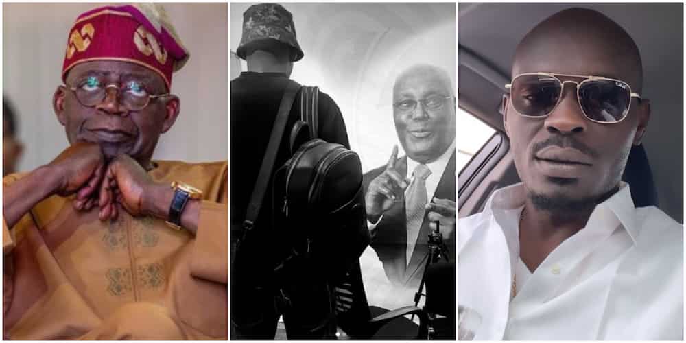 Mr Jollof jets out of Nigeria following Bola Tinubu's emergence as president-elect
