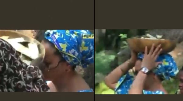 Reactions As Natasha Akpoti Ritual Video Trends Online (Watch)