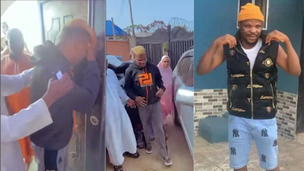 Tears of joy as comedian Ijoba Lande is found after four days of being missing (Video)