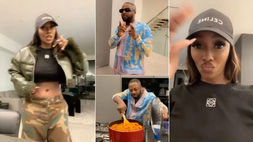Tunde Ednut welcomes Tiwa Savage to his atlanta home
