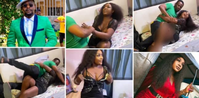 Bedroom movie scene of Lizzy Gold and Zubby Michael gets fans talking (Video)