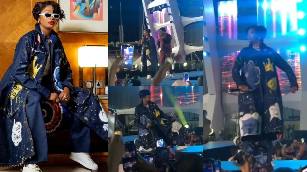 “She is full of energy” – Video of comedian Kiekie performing with Macaroni on stage as the host sparks reactions