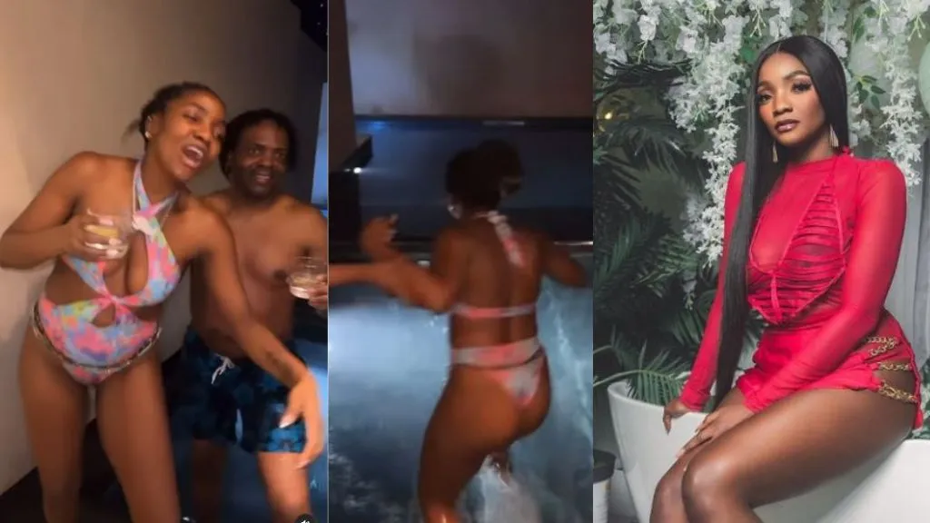 Video of Simi celebrating her 35th birthday in a Bikini outfit sparks mixed reactions