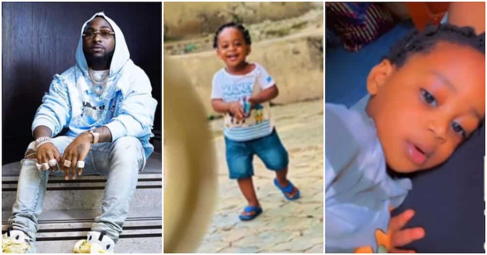 Viral video of toddler who looks like Davido’s late son sparks reactions