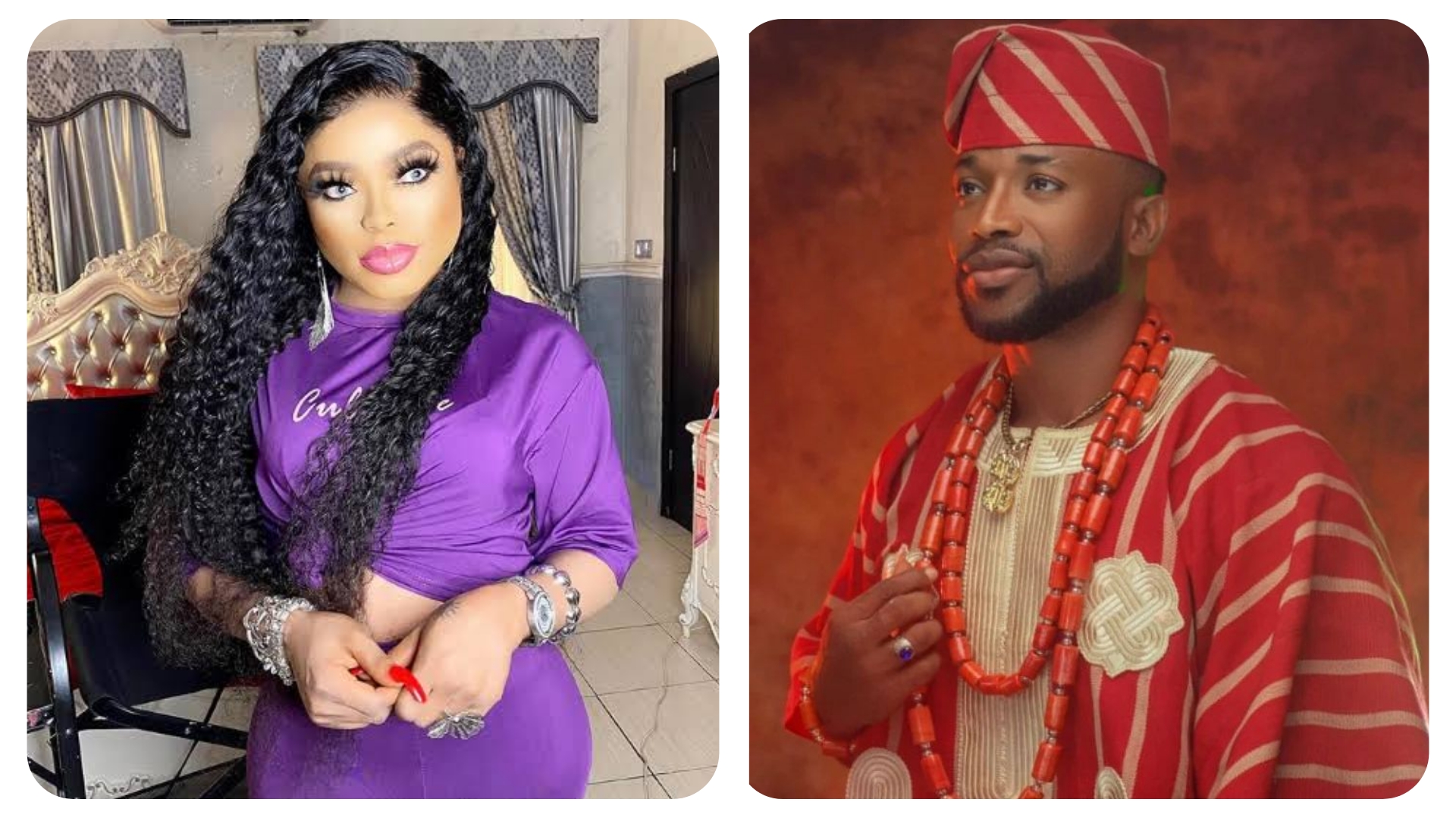 Yusuf Kareem cries out as Bobrisky threatens to release his s3x tape