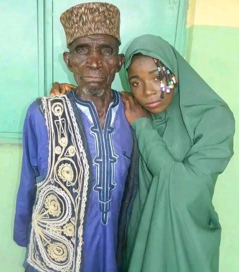 95-year-old man marries 14 year-old girl In Abuja (Photos)