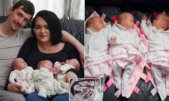 Couple Surprised After They Give Birth To One In 200 Million Identical ...