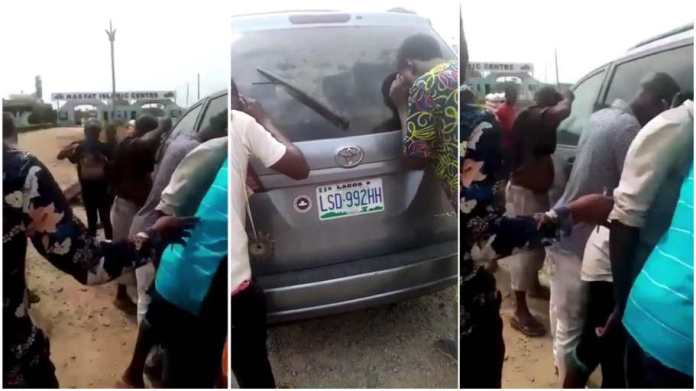 Naked man found dead inside car