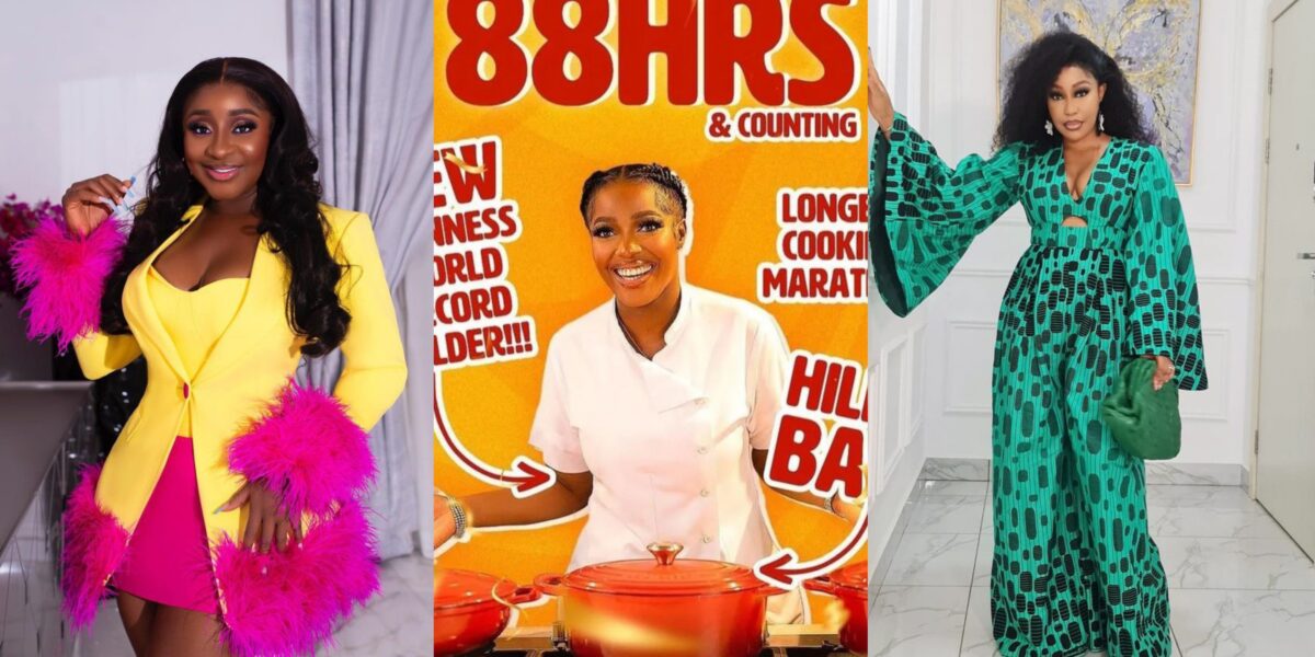 “There’s nothing an Akwa-Ibom girl can’t do” Ini Edo, Rita Dominic, others celebrate Hilda Baci for breaking Guinness World Record