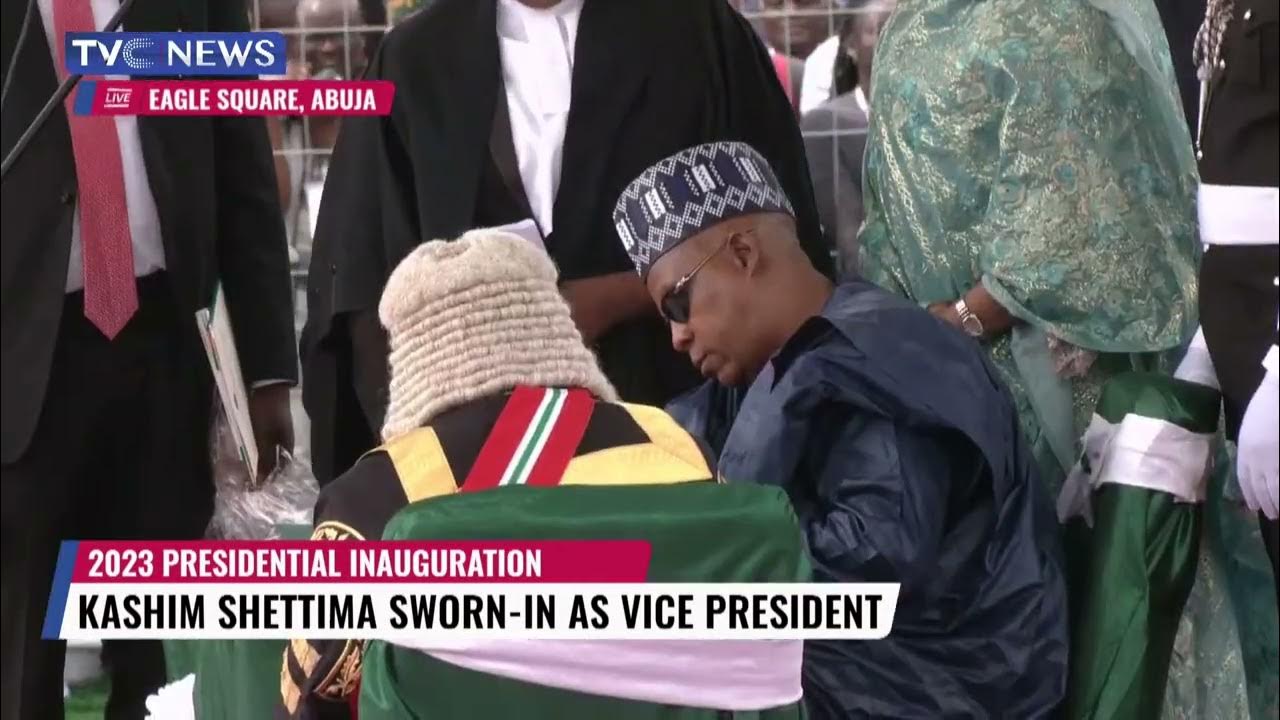 Tinubu, Shettima sworn in as president, vice-president