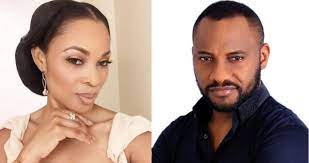 Actress Georgina Onuoha slams Yul Edochie after he shared a video of his second wife Judy hailing him