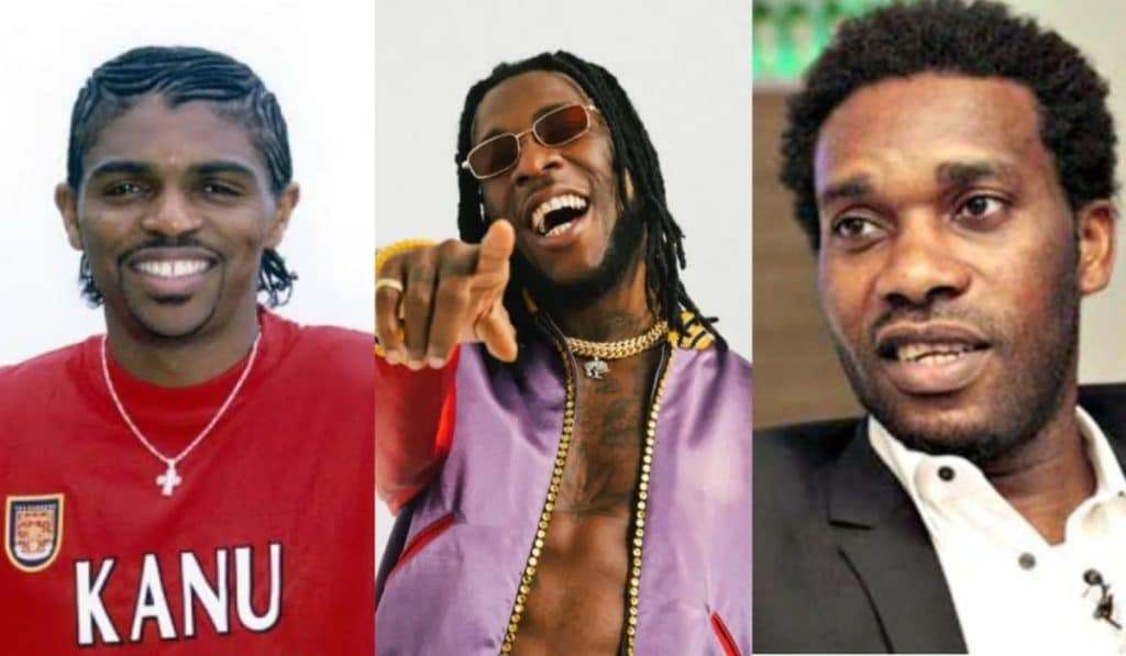 Burna Boy refuses to pick better legend between Kanu and Okocha