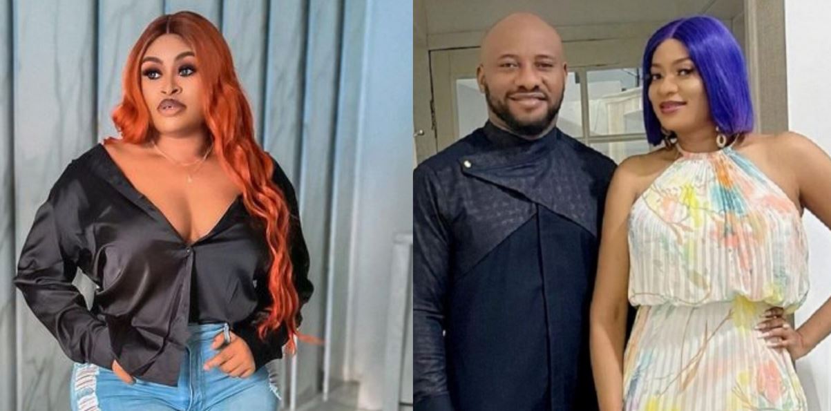 Nigerians rain insults on Yul Edochie for posting Sarah Martins on his page hailing her