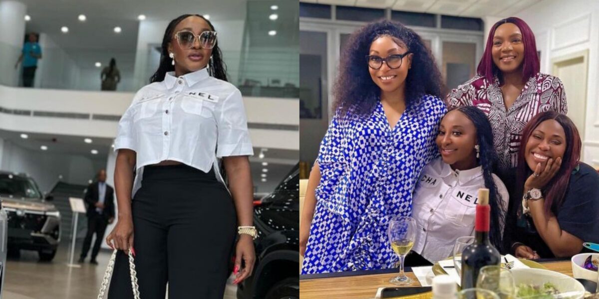 “True friends are great riches” Ini Edo shares powerful message as she links up with her Nollywood BFFs