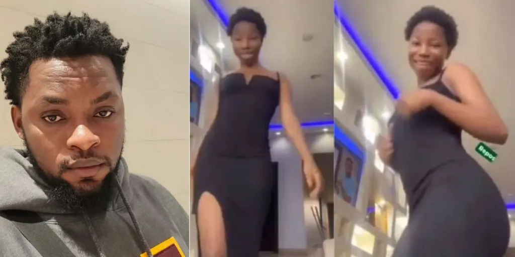 Comedian Mark Angel reacts to viral video of Emmanuella dancing and showing off her body in new outfit