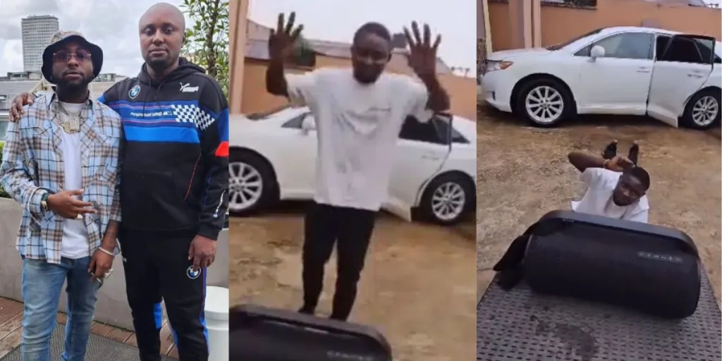 Isreal DMW rewards houseboy with N200K for Christmas for not stealing from him (Video)